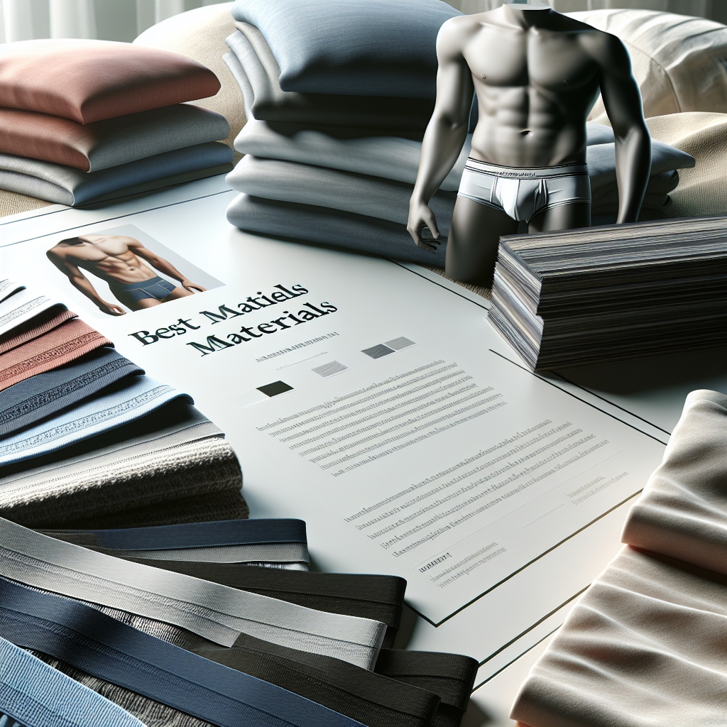 Najlepsze materiały w bieliźnie męskiej – przewodnik po tkaninach.