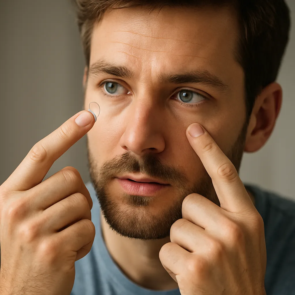 Soczewki kontaktowe dla mężczyzn